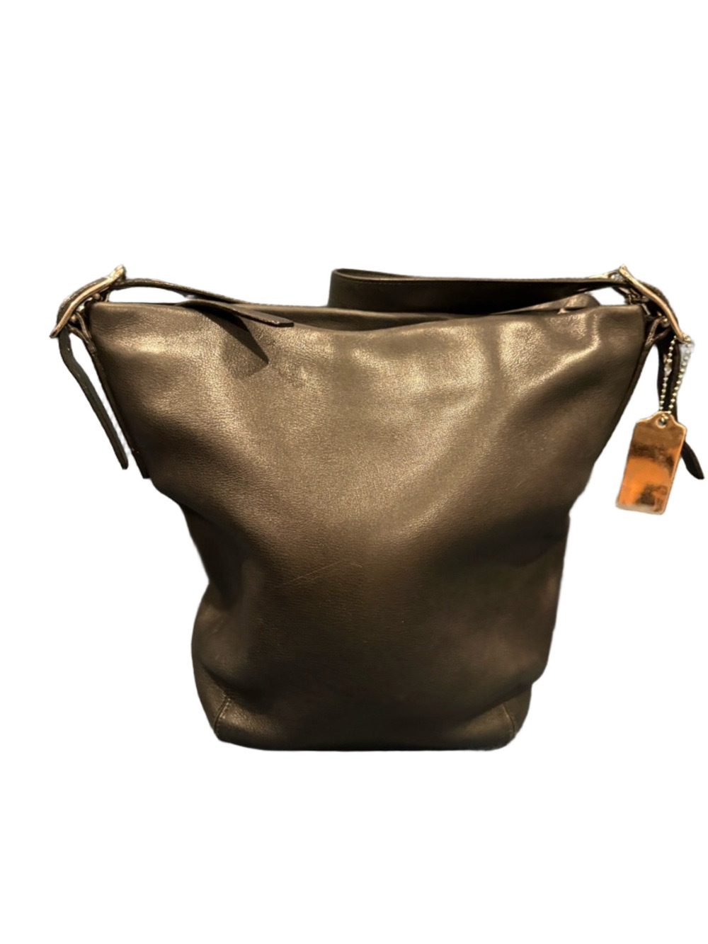 Coach Soho Black Leather Hobo Bag K15-9186 | Slouchy Y2K Shoulder Purse